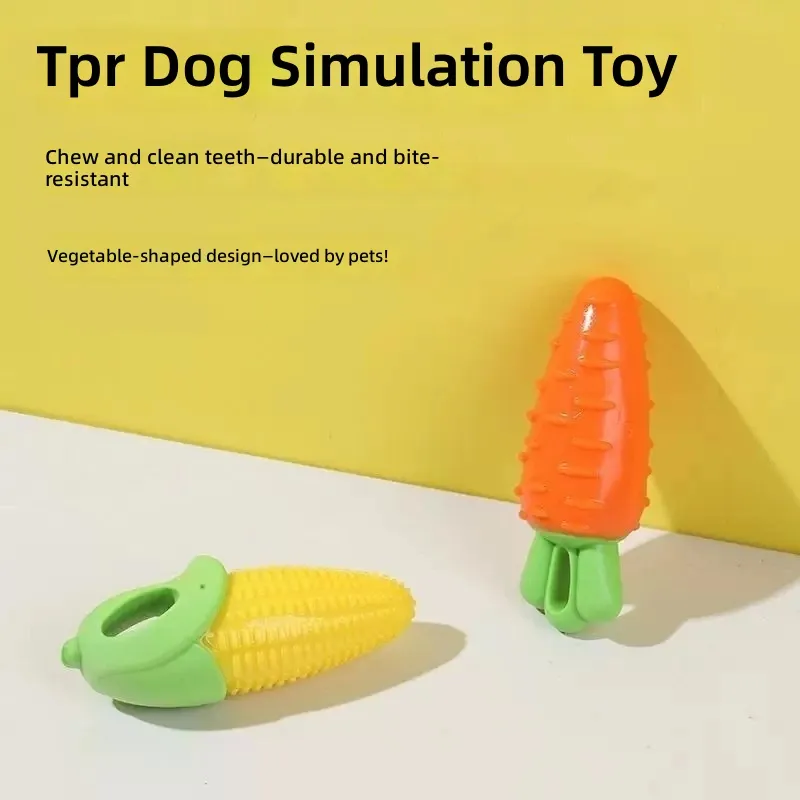 2026 TPR Dog Toy Carrot Corn S - Corn Dog Stick recensione e prezzo