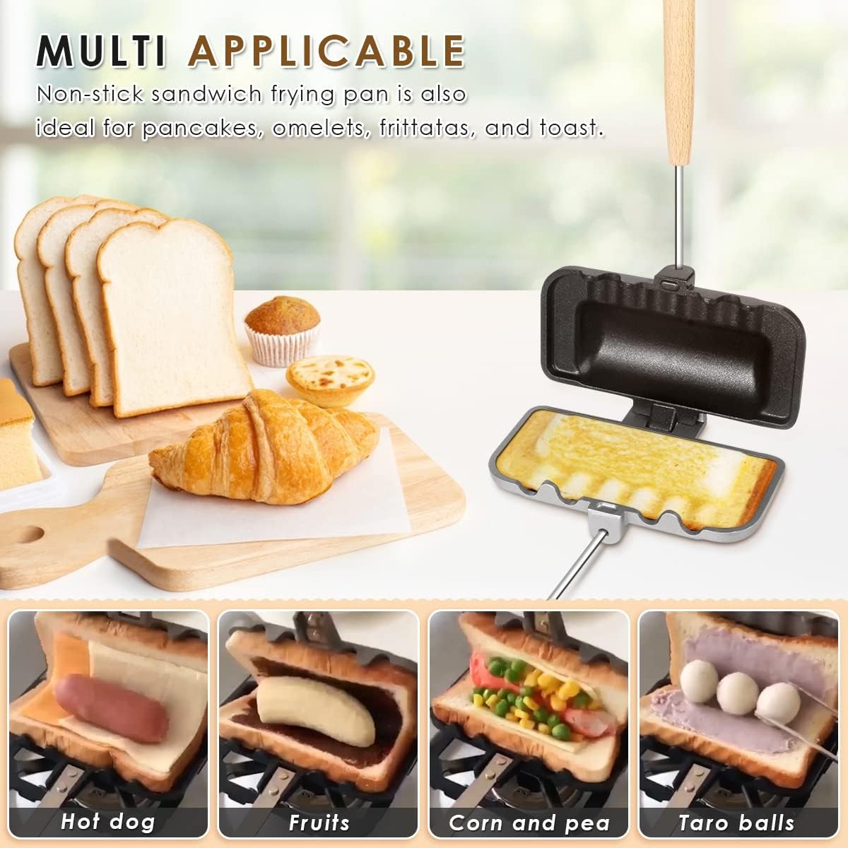 Hot Sandwich Maker, Double-Sid - Hot Dog Press recensione e prezzo