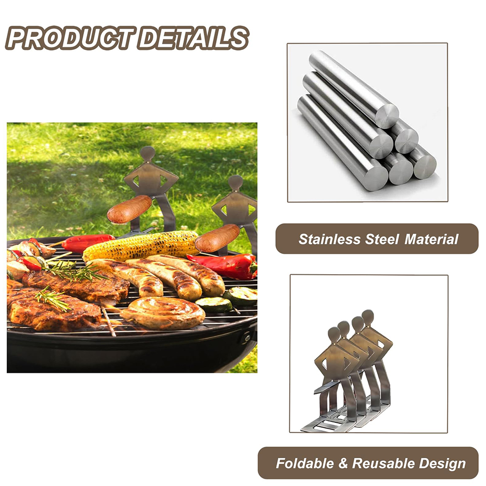Stainless Steel BBQ Sausage Ho - Hot Dog Press recensione e prezzo