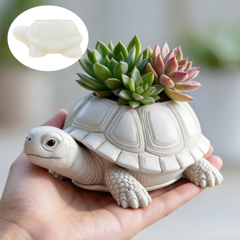 Wolf Head Shaped Flower Pot Pe - Potsticker Mold recensione e prezzo