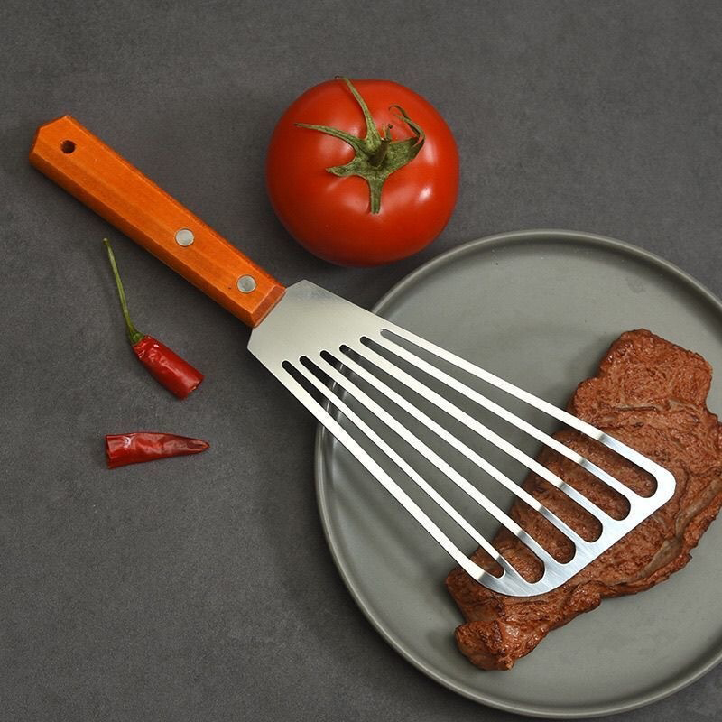 Fish Spatula Stainless Steel w - Okonomiyaki Spatula recensione e prezzo