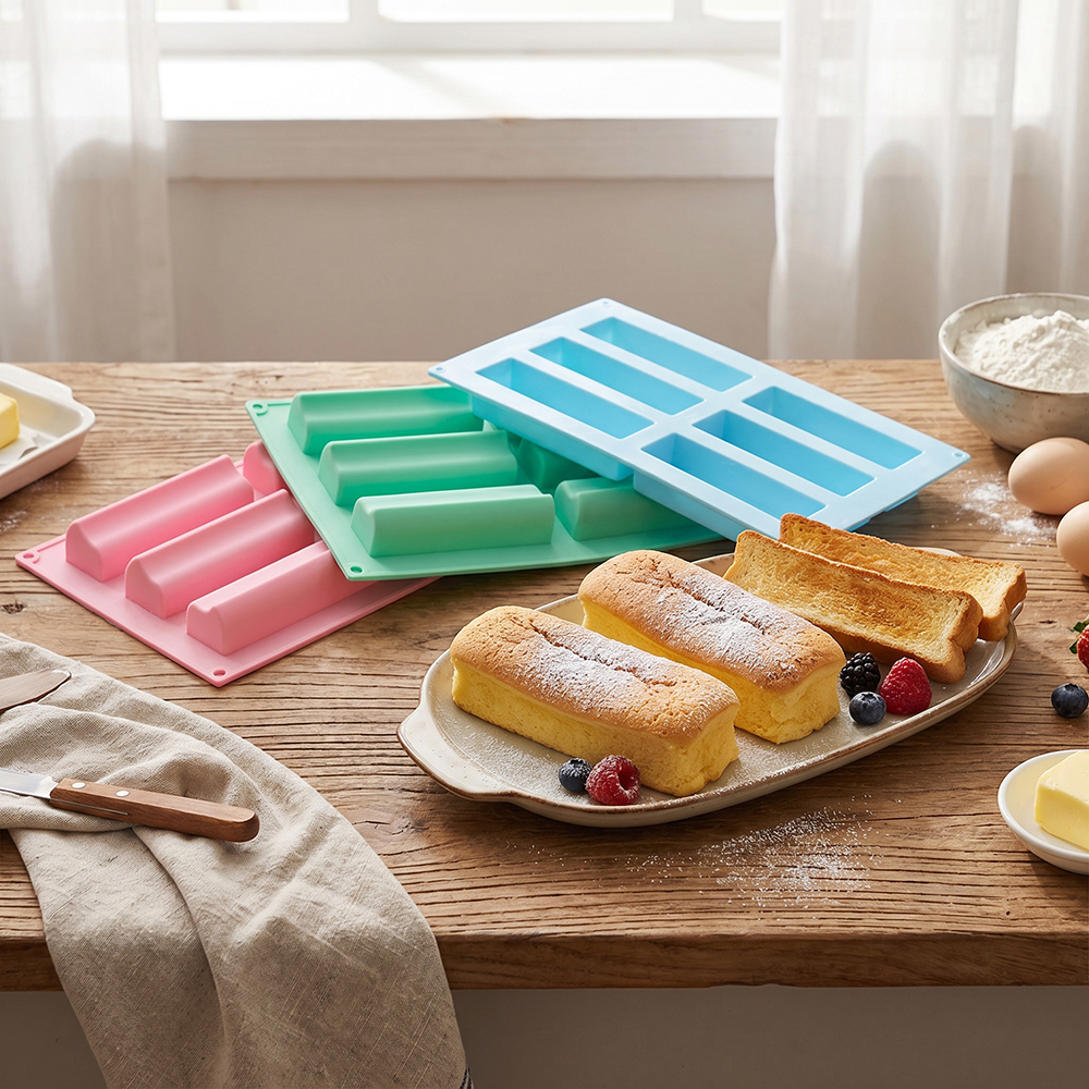 6-cavity groove tube cake tray - Donut Mold Silicone recensione e prezzo