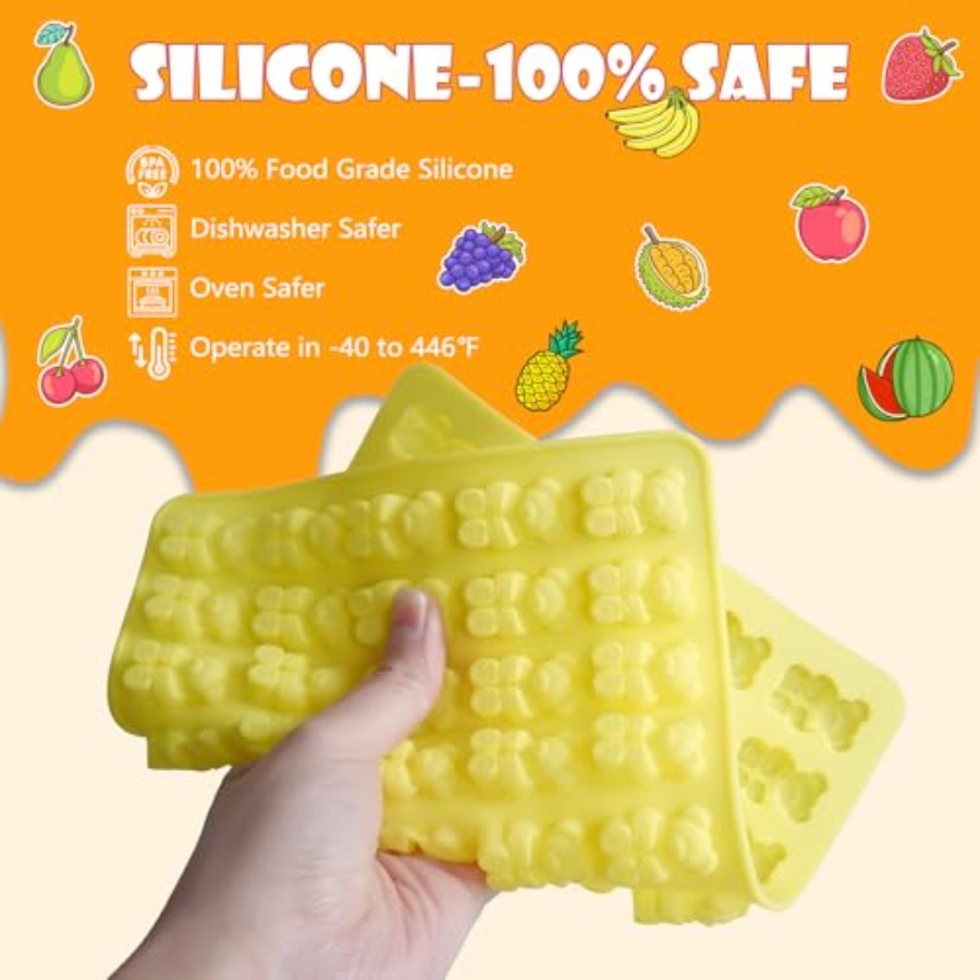 Gummy Bear Molds Silicone 37PC - Donut Mold Silicone recensione e prezzo