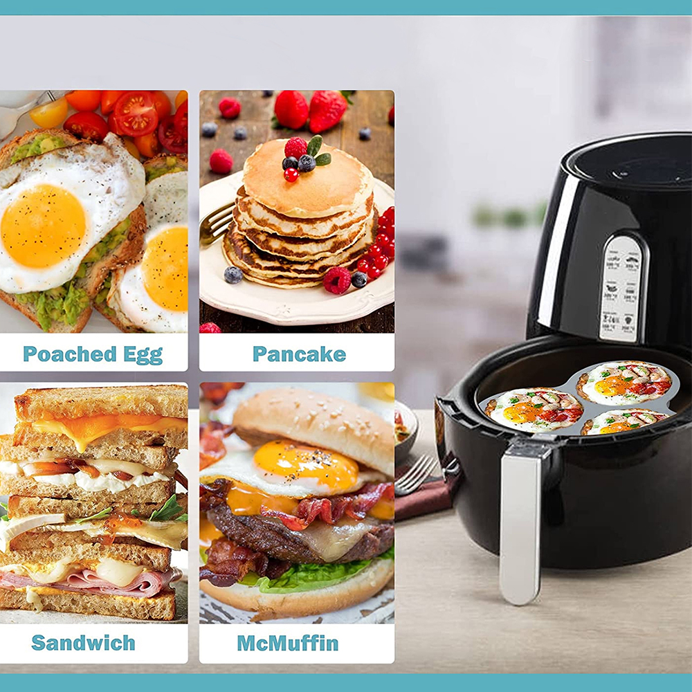 Silicone Egg Mold Air Fryer Eg - Egg Waffle Pan recensione e prezzo