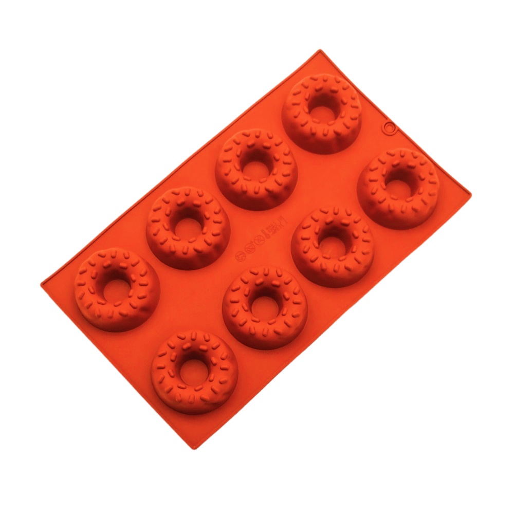 8 Hole Silicone Donut Mold Wit - Donut Mold Silicone recensione e prezzo