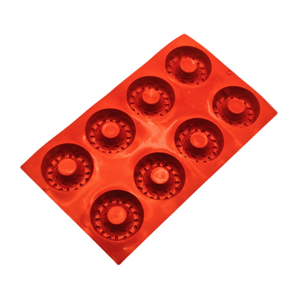 8 Hole Silicone Donut Mold Wit - Donut Mold Silicone recensione e prezzo