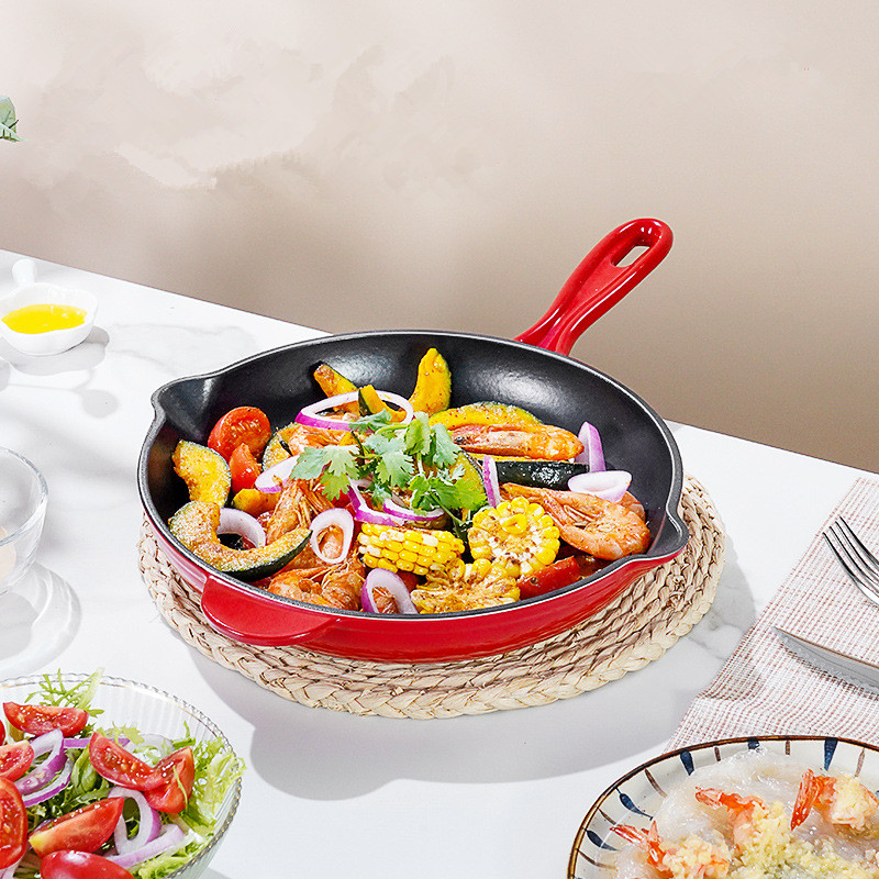 Enameled Cast Iron Skillet Sin - Cast Iron Corn recensione e prezzo