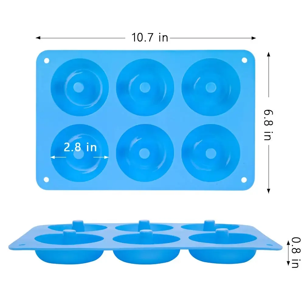 1/2pcs Silicone Muffins Donut  - Donut Mold Silicone recensione e prezzo