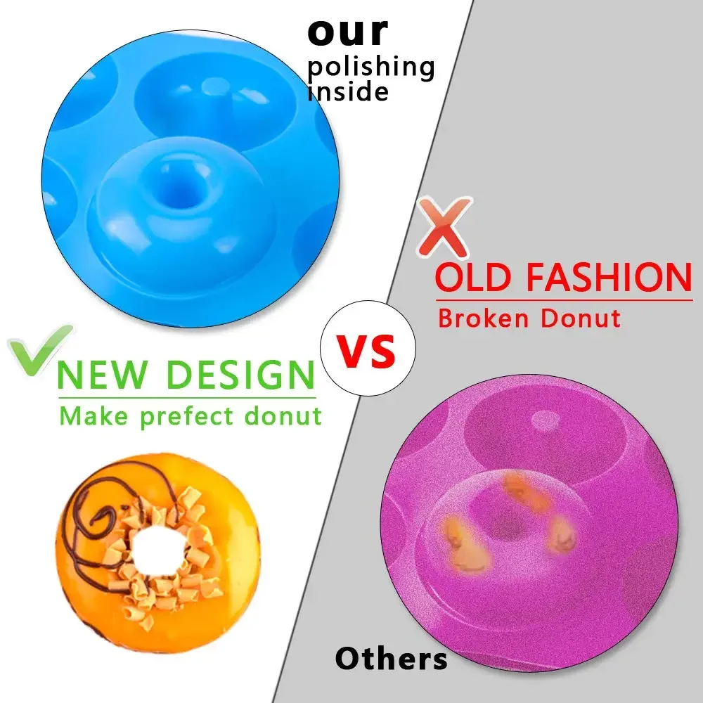 1/2pcs Silicone Muffins Donut  - Donut Mold Silicone recensione e prezzo
