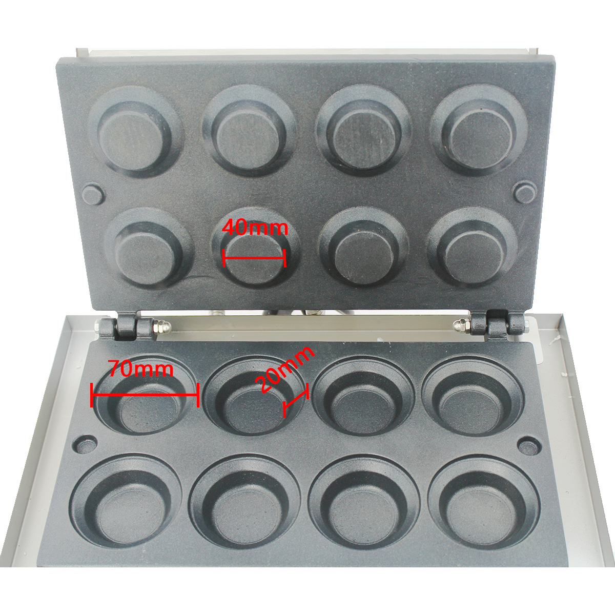 HPH2O Commercial Non-stick Ele - Egg Waffle Pan recensione e prezzo