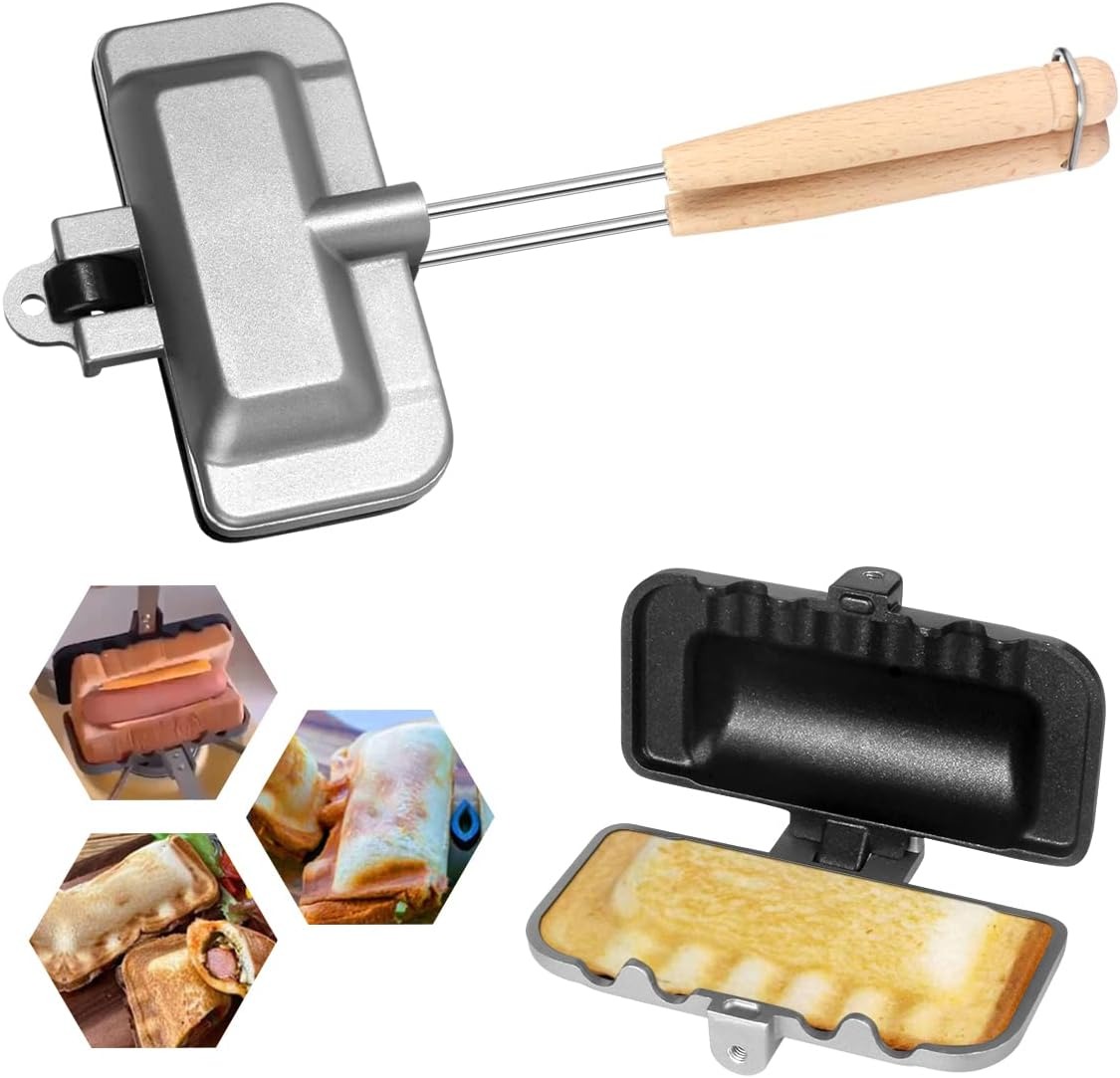 Double Sided Frying Pan, Sandw - Mini Pancake Griddle recensione e prezzo