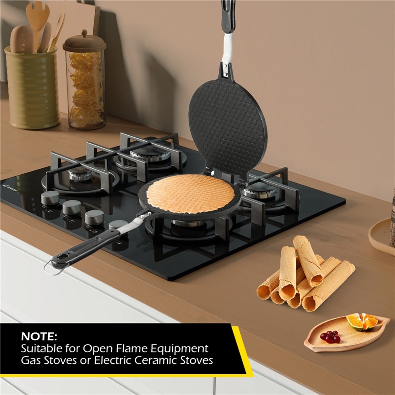 22cm Non-Stick Egg Roll Waffle - Egg Waffle Pan recensione e prezzo