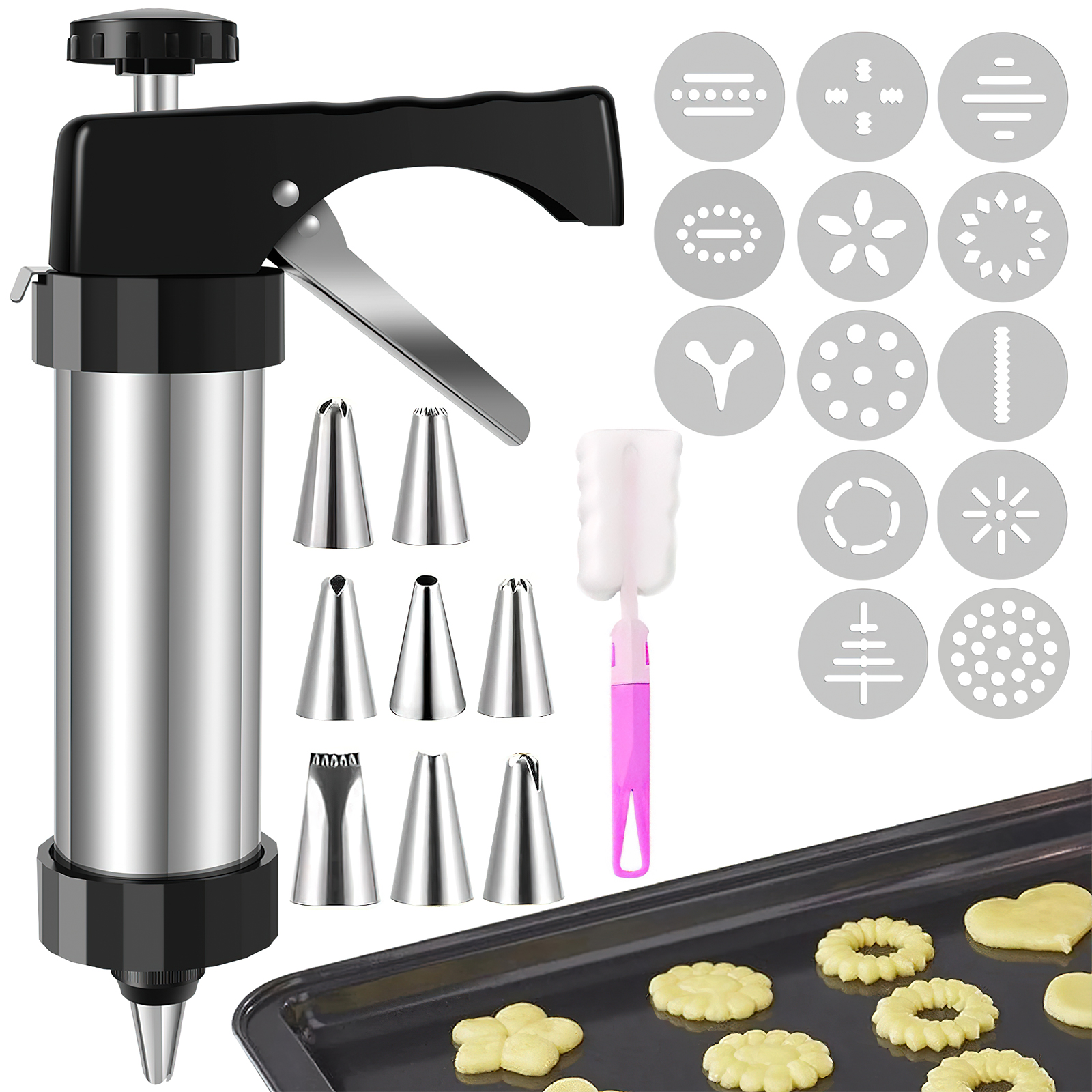 Cookie Maker Machine Stainless - Churros Maker Gun recensione e prezzo