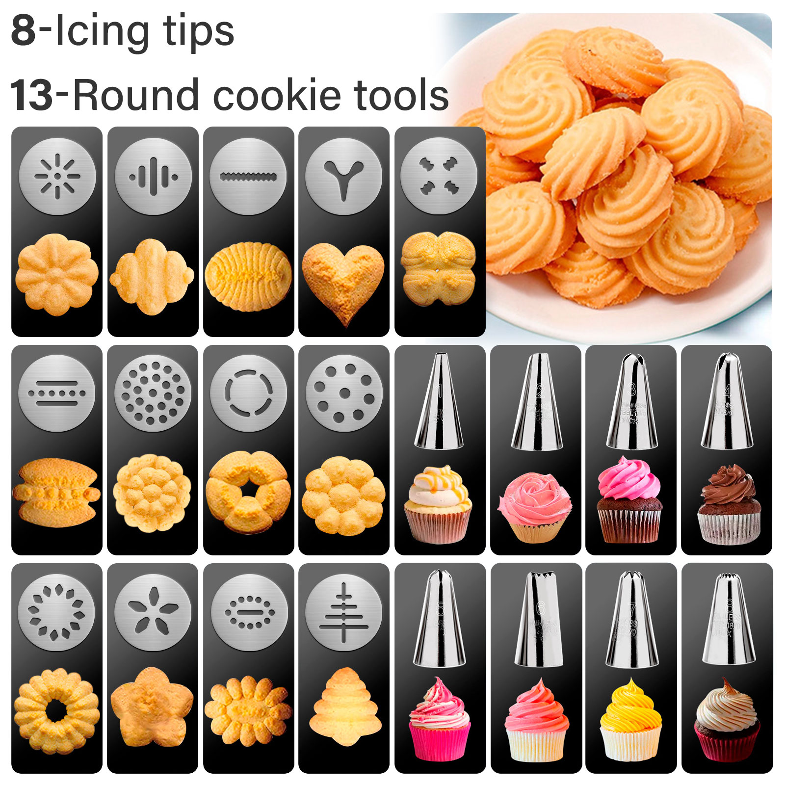 Cookie Maker Machine Stainless - Churros Maker Gun recensione e prezzo