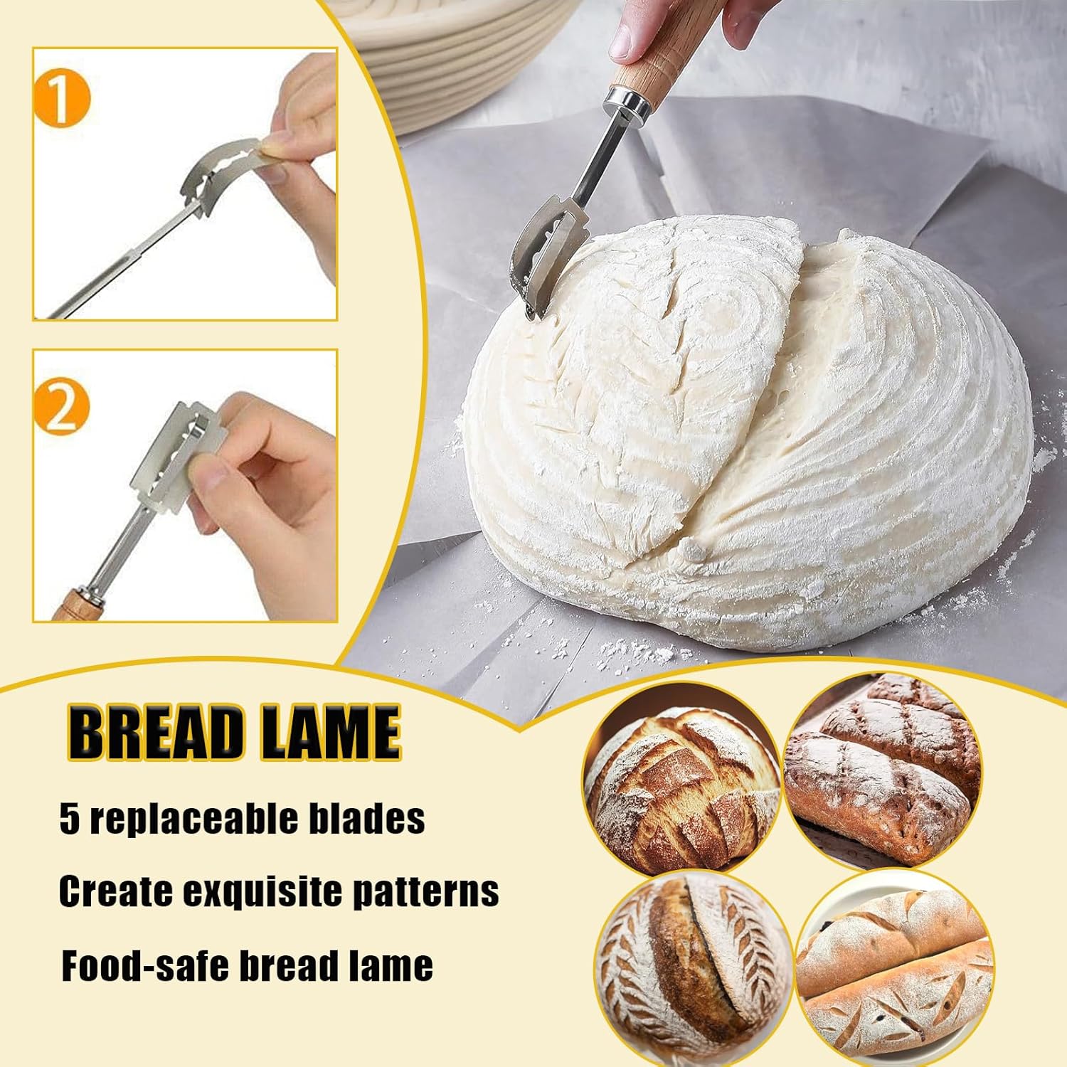 Sourdough Bread Baking Supplie - Danish Pancake Pan recensione e prezzo