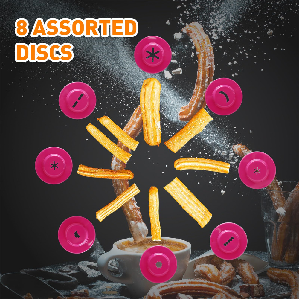 DIY Manual Cookie Press Maker  - Churros Maker Gun recensione e prezzo