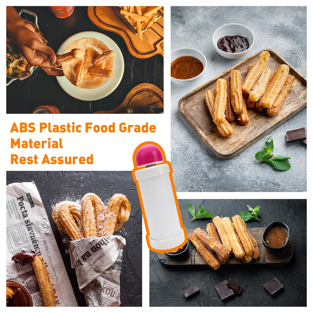 DIY Manual Cookie Press Maker  - Churros Maker Gun recensione e prezzo