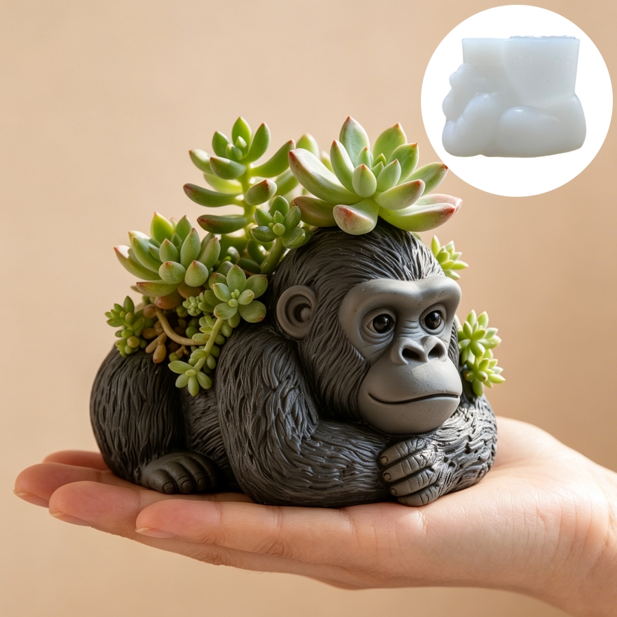 Lying nest gorilla succulent p - Potsticker Mold recensione e prezzo