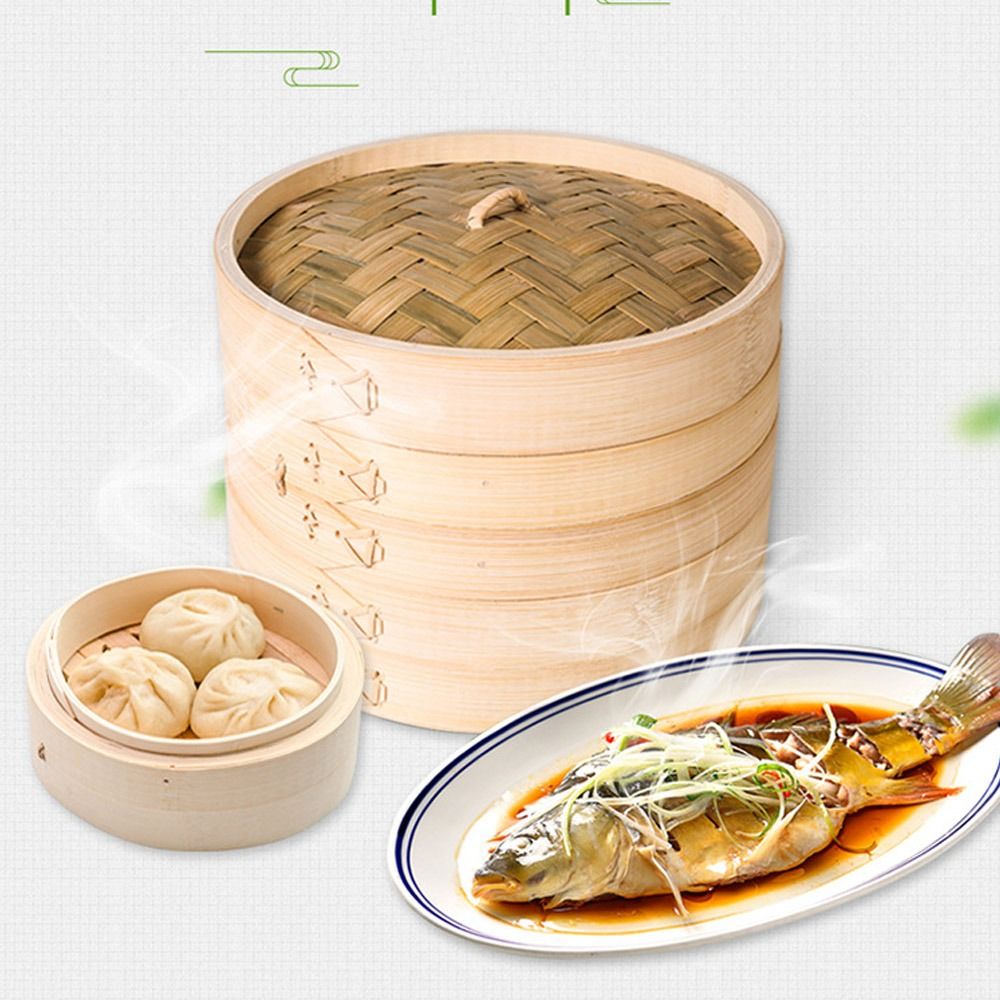 Chinese Steamer Basket Bamboo  - Bao Steamer Bamboo recensione e prezzo