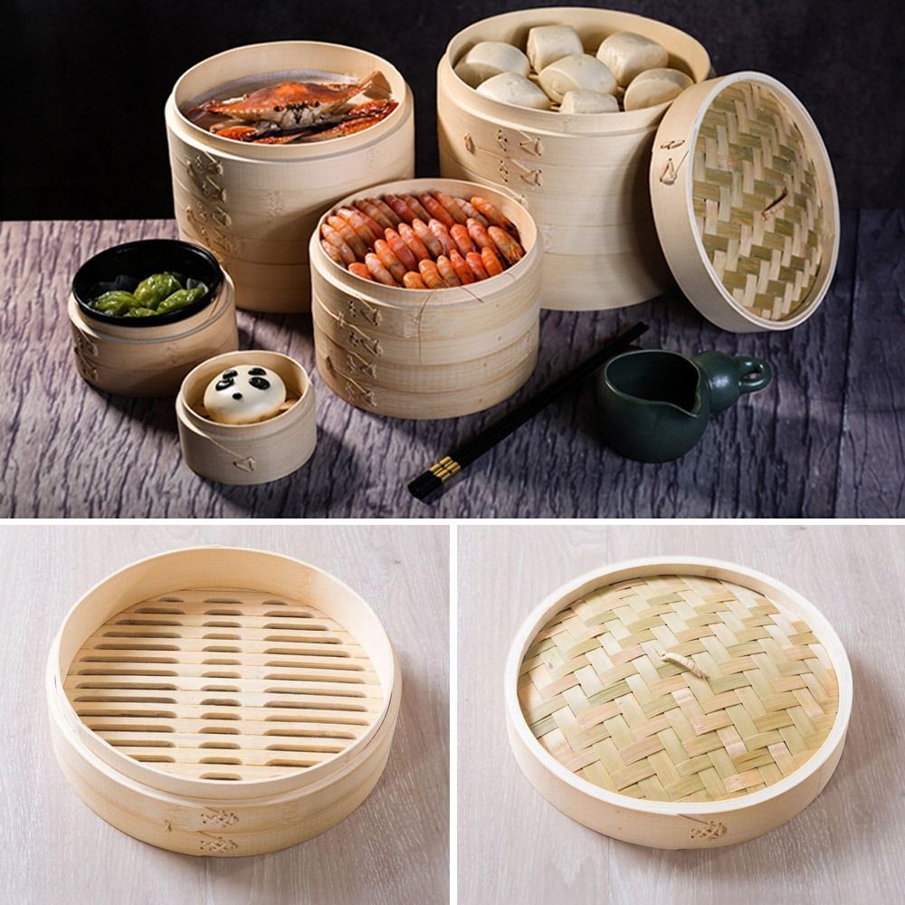 Chinese Steamer Basket Bamboo  - Bao Steamer Bamboo recensione e prezzo