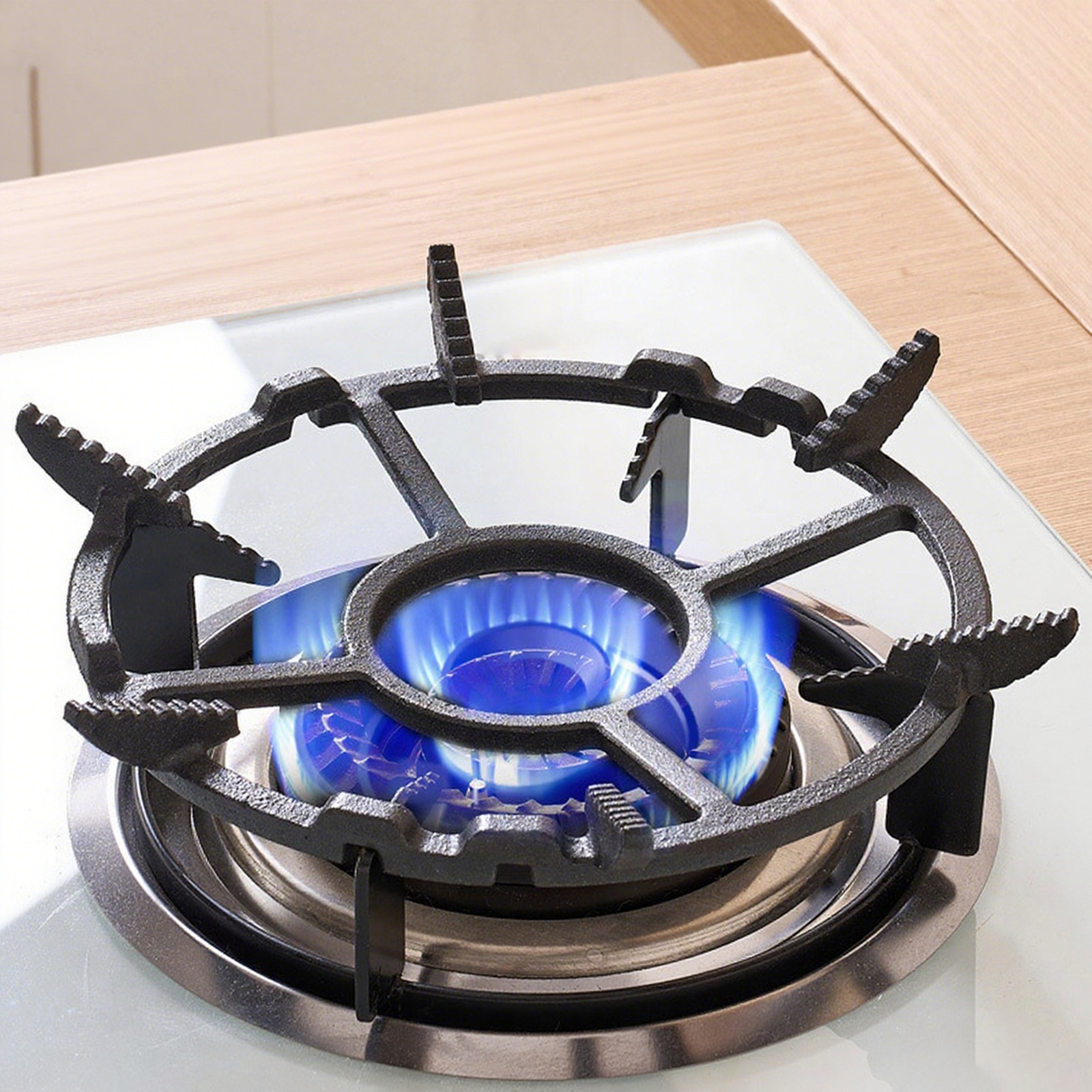 Cast Iron Wok Support Pot Rack - Cast Iron Corn recensione e prezzo