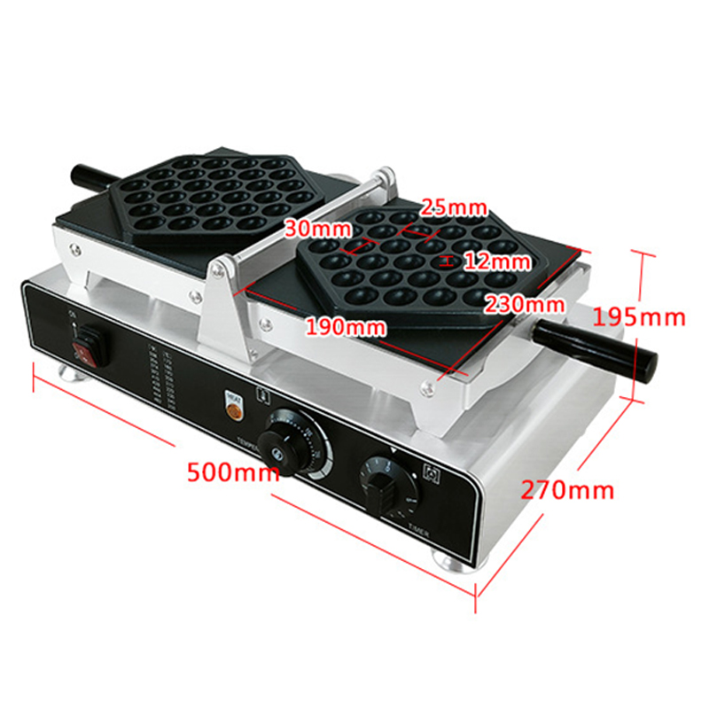 1500W Waffle Maker Commercial  - Egg Waffle Pan recensione e prezzo