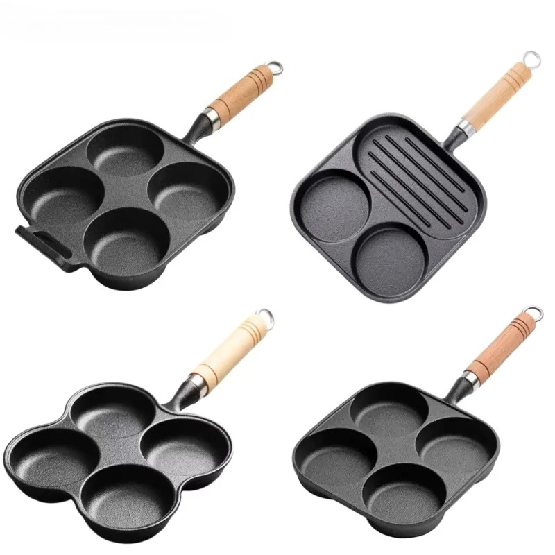 JUSTINLAU 2/4-Hole Omelette Po - Cast Iron Corn recensione e prezzo