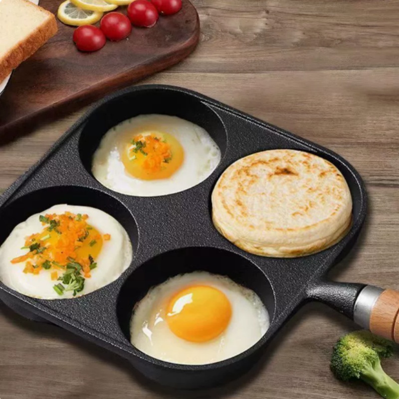 JUSTINLAU 2/4-Hole Omelette Po - Cast Iron Corn recensione e prezzo