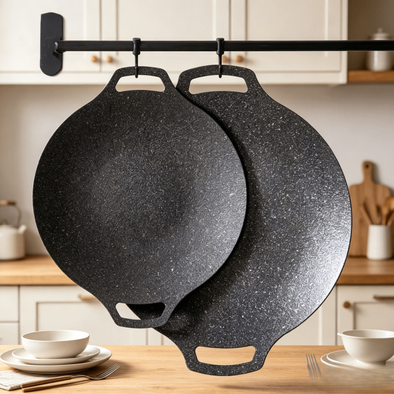 Portable Nonstick Frying Pan O - Cast Iron Corn recensione e prezzo