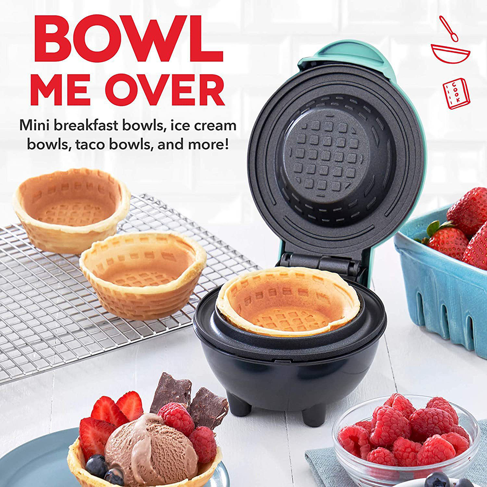 New Mini Waffle Bowl Maker 110 - Egg Waffle Pan recensione e prezzo