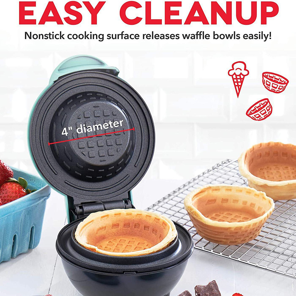 New Mini Waffle Bowl Maker 110 - Egg Waffle Pan recensione e prezzo