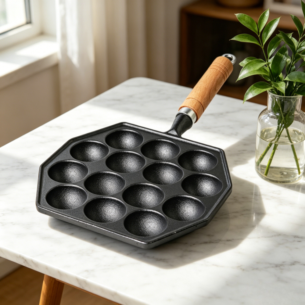 Cast Iron Takoyaki Pan – No-Co - Takoyaki Grill Plate recensione e prezzo